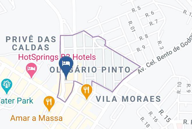 Caldas Novas - Hotel Canto Da Serra Maps