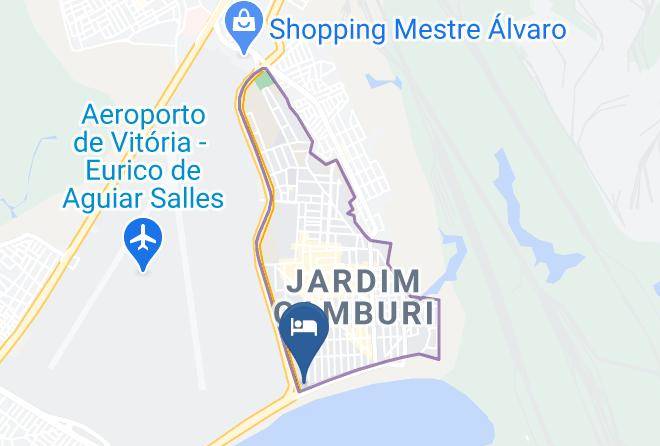 Vitoria - Hotel Canto Do Sol Maps
