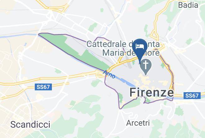 Florence - Hotel Cantoria Maps