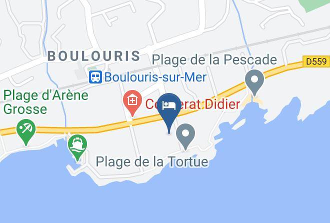 Var - Hotel Cap Boulouris Maps