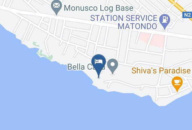 Goma - Hotel Cap Kivu Maps