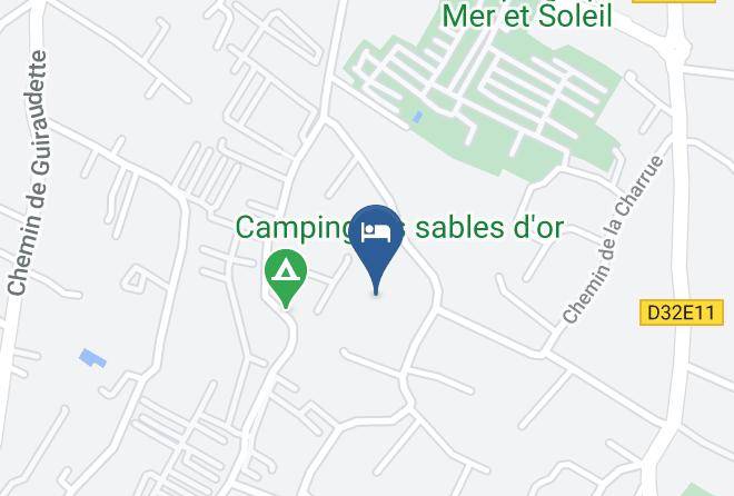 Hotel Cap Pirate Map