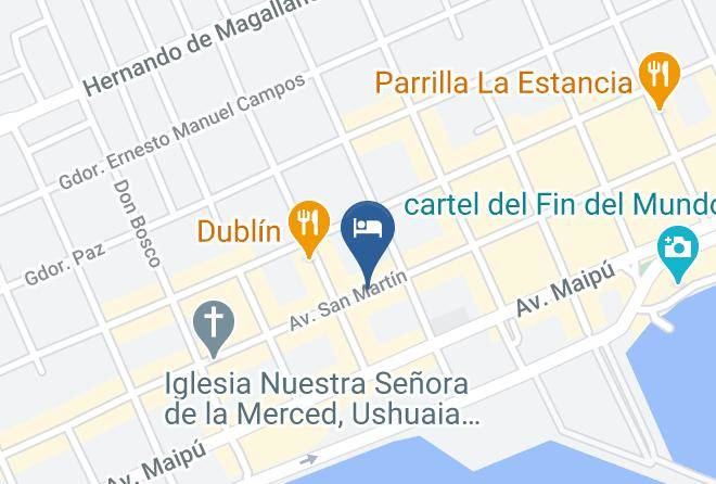 Ushuaia - Hotel Cap Polonio Maps