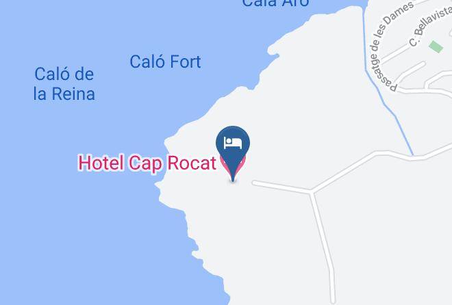 Hotel Cap Rocat Map