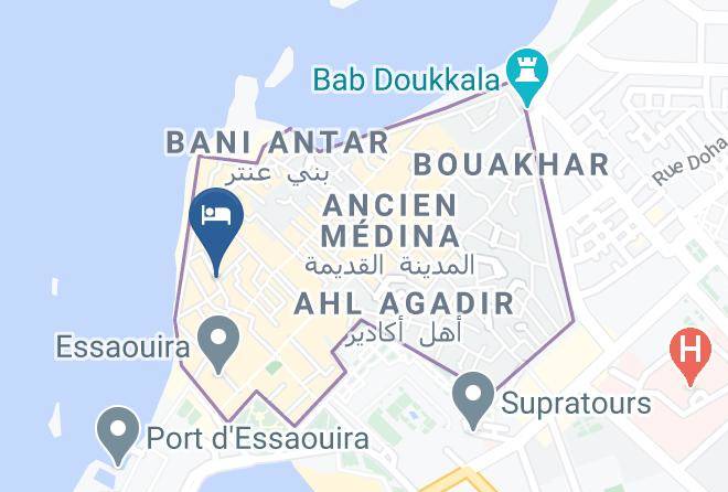 Essaouira - Hotel Cap Sim Maps
