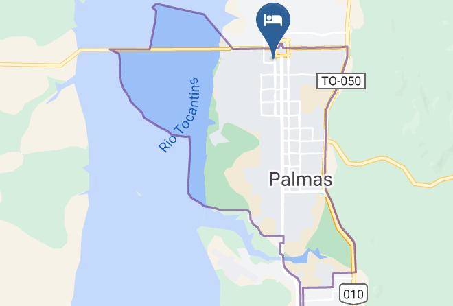 Hotel Capim Dourado Map