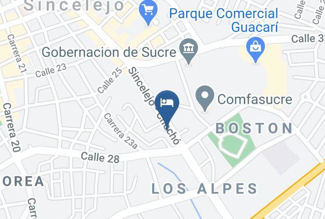 Sincelejo - Hotel Capital Maps