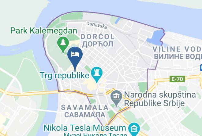 Belgrade City - Hotel Capital Maps