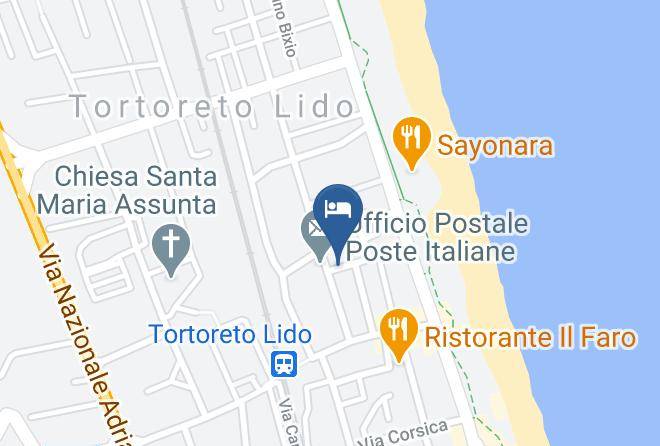 Teramo - Hotel Capitano Maps