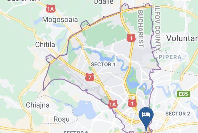 Bucharest - Hotel Capitol Maps