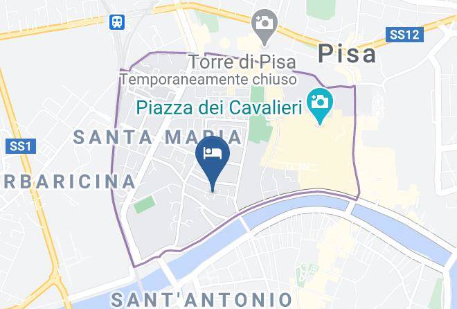 Pisa - Hotel Capitol Maps