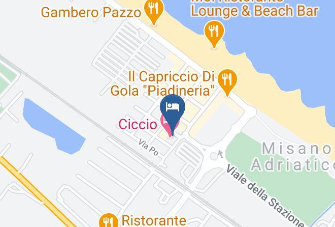 Rimini - Hotel Capitol Maps