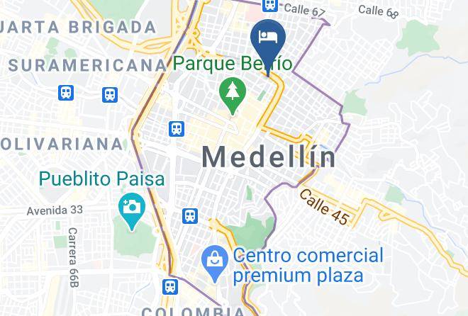 Medellin - Hotel Capitolio Maps