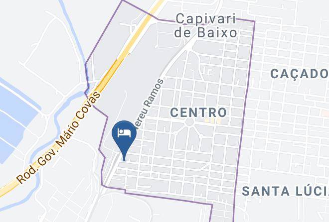 Capivari De Baixo - Hotel Capivari Maps