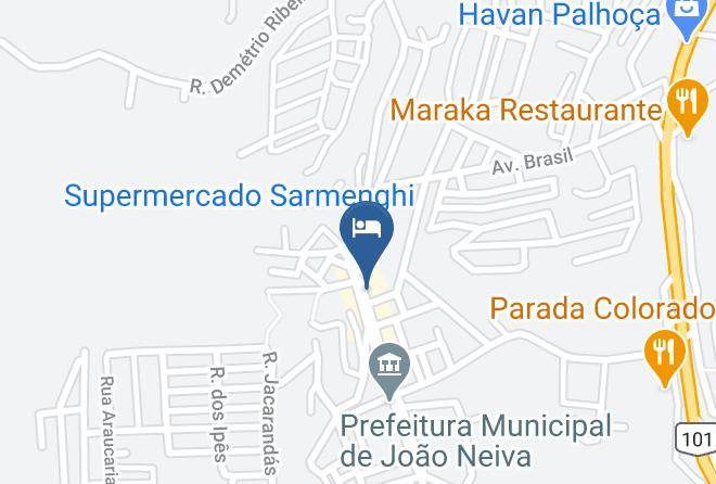 Joao Neiva - Hotel Capixaba Maps