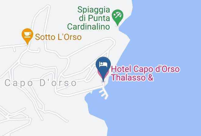 Sassari - Hotel Capo D'orso Thalasso & Spa Maps