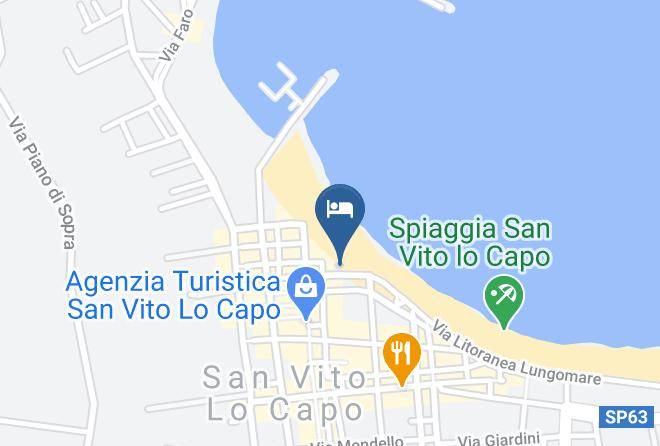Trapani - Hotel Capo San Vito Maps