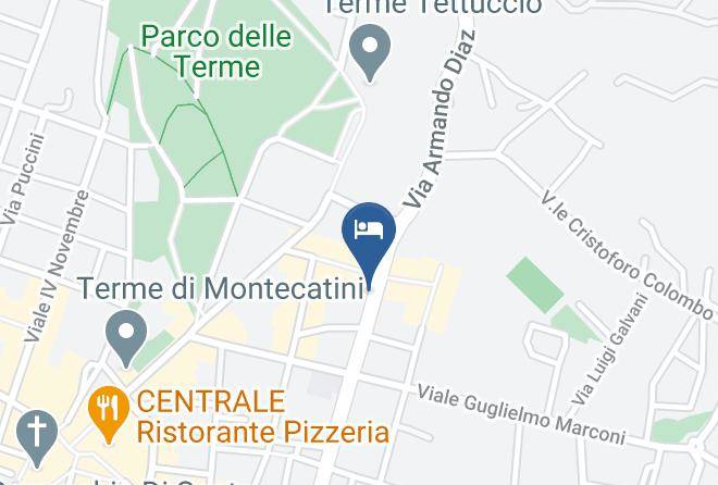 Pistoia - Hotel Cappelli Croce Di Savoia Maps