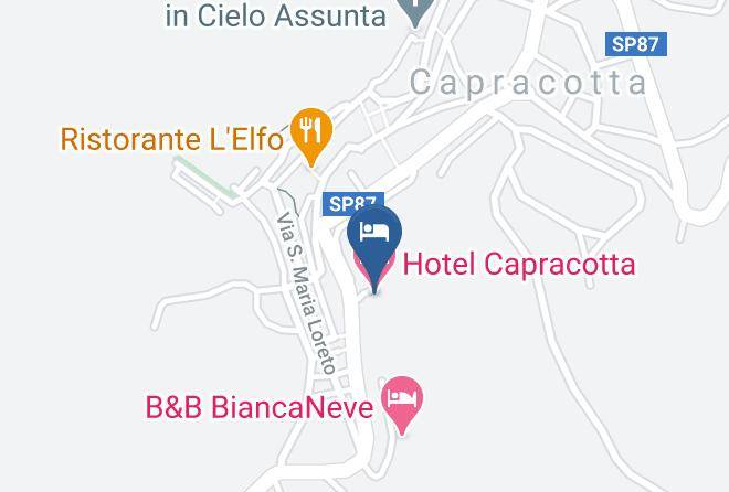 Isernia - Hotel Capracotta Maps