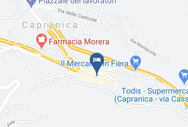Viterbo - Hotel Capranica Maps