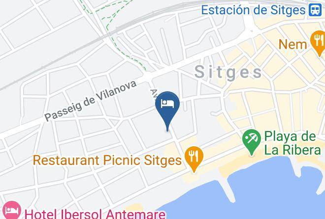 Barcelona - Hotel Capri Maps