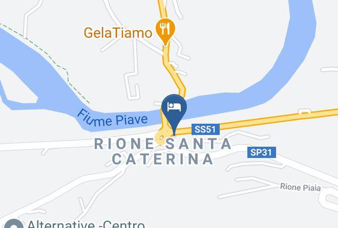 Belluno - Hotel Capri Maps