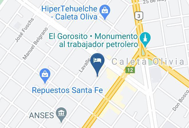 Deseado - Hotel Capri Maps