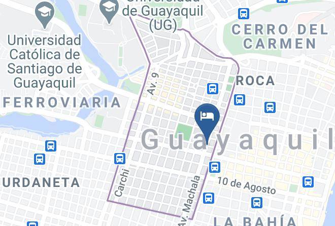 Guayaquil - Hotel Capri Maps