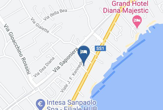Imperia - Hotel Capri Maps