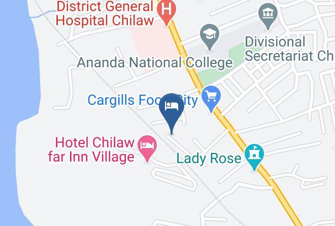 Kurunegala - Hotel Capri Mc Maps
