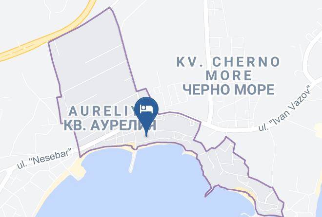Nesebar - Hotel Kapri Maps