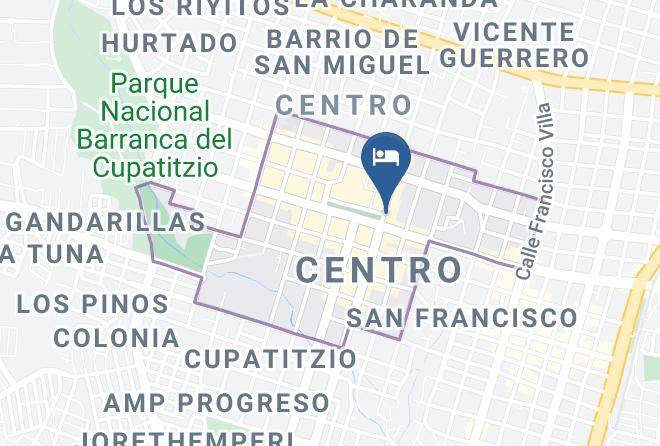 Uruapan - Hotel Capri Maps