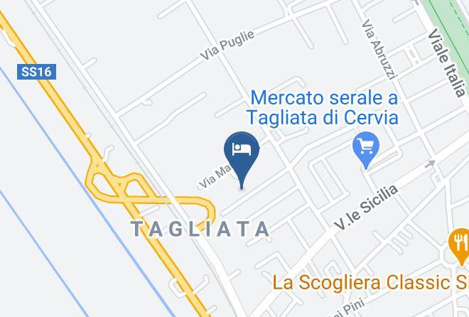 Ravenna - Hotel Capriccio Maps