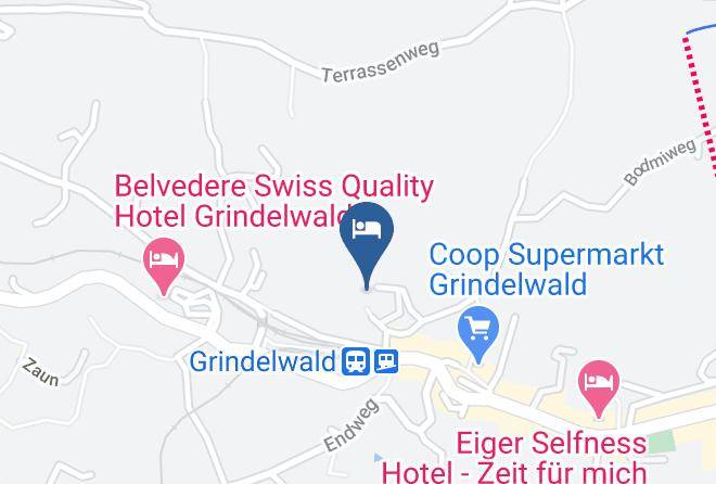 Interlaken Oberhasli - Hotel Caprice Grindelwald Maps