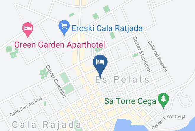 Hotel Capricho Map