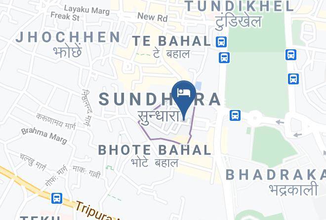 Kathmandu - Hotel Caps Maps