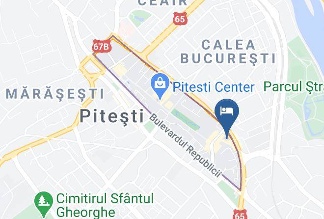 Pitesti - Hotel Cara Maps