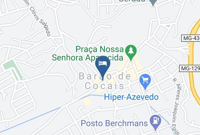 Barao Deais - Hotel Caraca Maps
