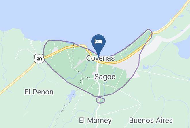 Covenas - Hotel Caracuchas Maps