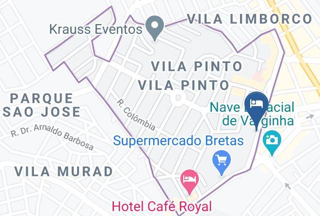 Varginha - Hotel Carajas Maps
