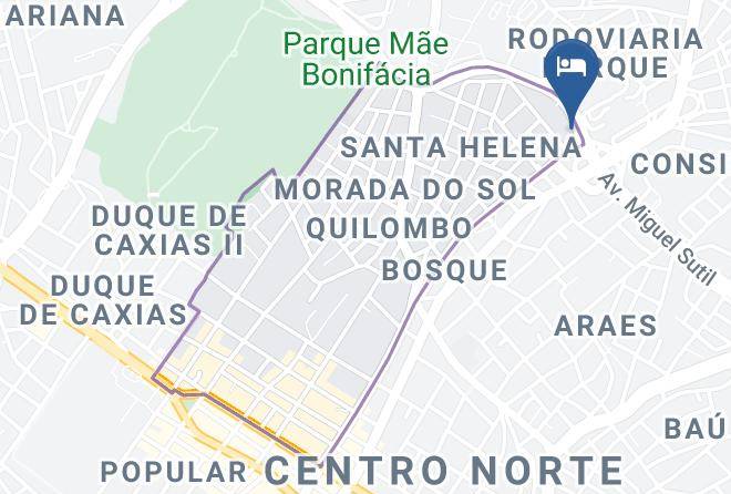 Cuiaba - Hotel Caramuru Sao Francisco Maps