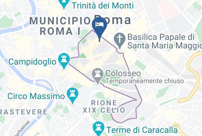 Rome - Hotel Caravaggio Maps