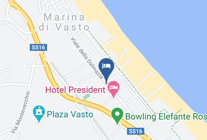 Chieti - Hotel Caravel Maps