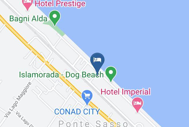 Pesaro And Urbino - Hotel Caravel Maps