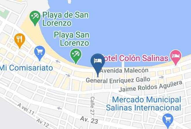 Salinas - Hotel Caravel Maps