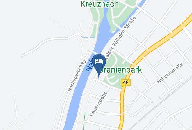 Bad Kreuznach - Hotel Caravelle Maps
