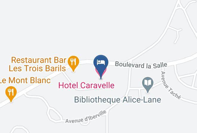 Hotel Caravelle Map