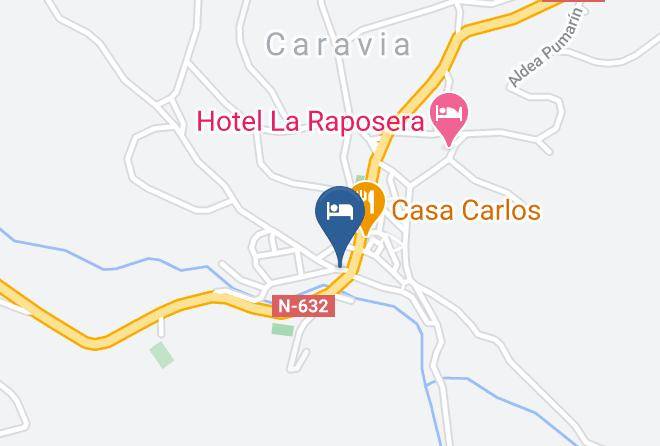 Hotel Caravia Map