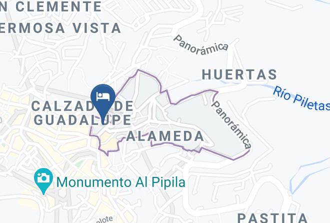 Guanajuato Alameda - Hotel Carcamanes 17 Maps