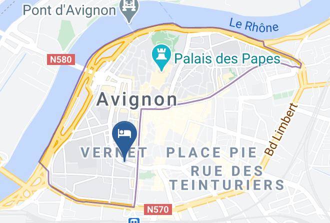Vaucluse - Hotel Cardabella Maps